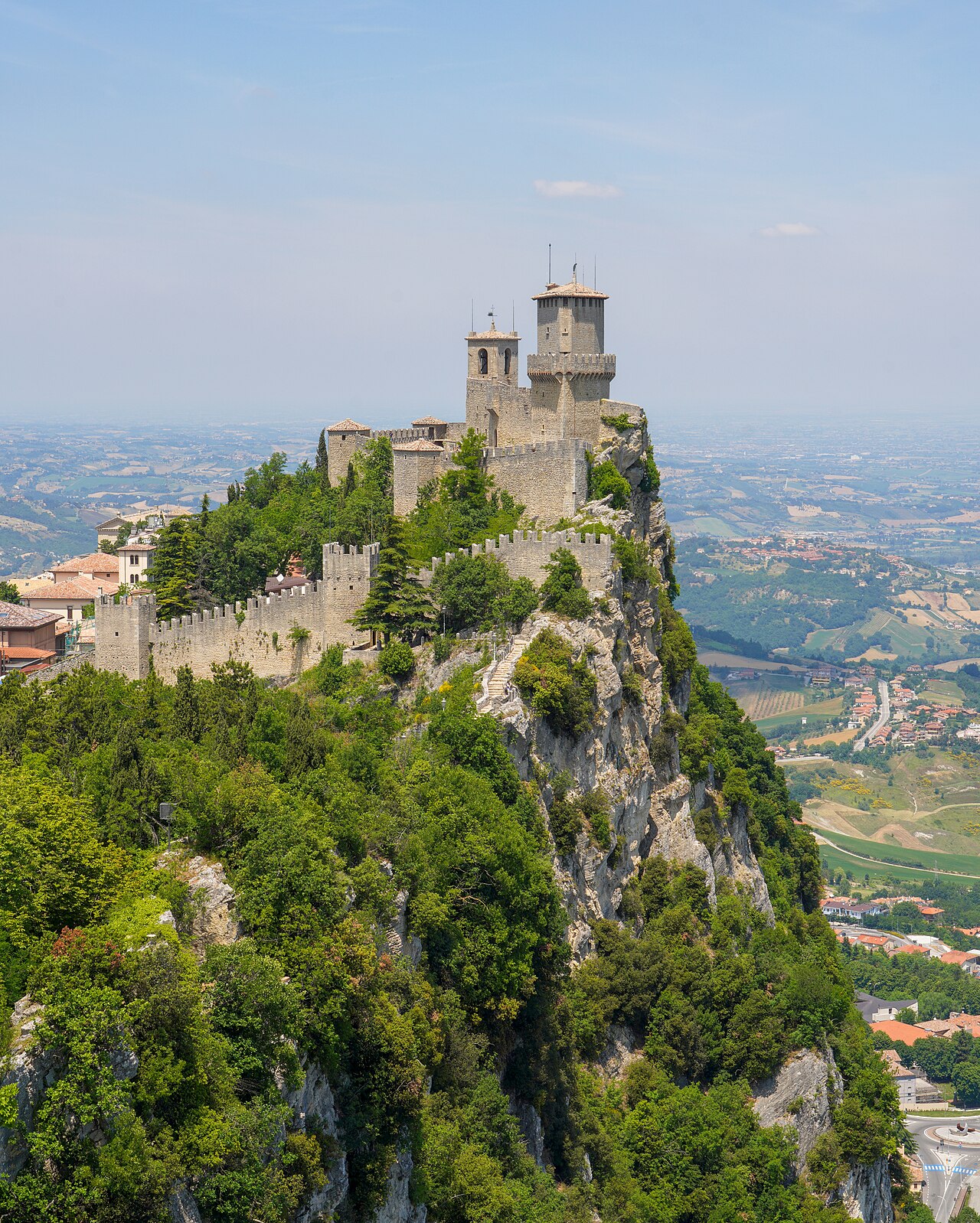 Foto der Guaita-Festung in San Marino